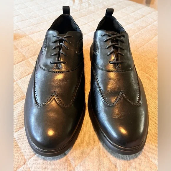 COLE HAAN 3. Zero Grand Sz 13?Black Leather Wingtip Oxford Shoes Excellent Cond Cole Haan black  main image 2